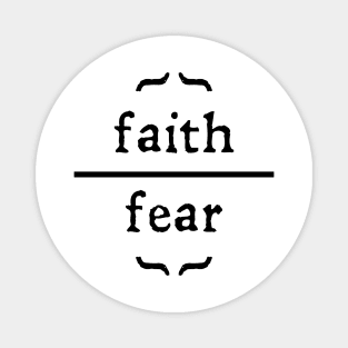 Faith Over Fear Magnet